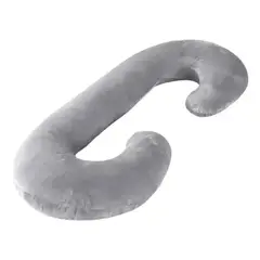 GENERICO - Cojín Almohada Maternal Extra Suave Embarazadas Hogarútil Gris