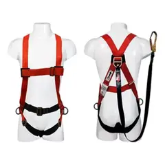 METALFER - Arnes De Seguridad 3 Argollas Estandar Ajustable Talla XL