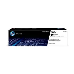 HP - Cartucho de Tóner 105A pág. 1.000 Negro W1105A