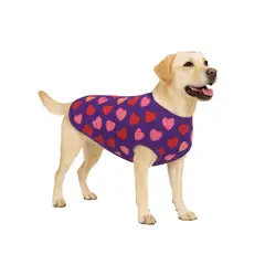 GENERICO - Capa de Polar para perro talla 8XL 80 CM Labrador, Golden - Rosa