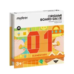 MIDEER - Juego de lógica creación de figuras en papel N1