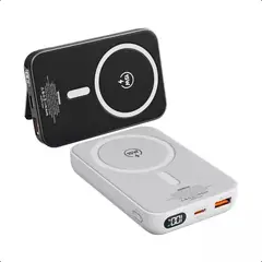 MOXOM - Cargador Inalámbrico Carga Rapida 10000mah Magsafe Portátil Negro