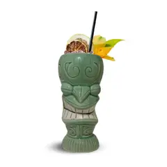 MOOR - Taza Tiki Rangi 300 ML, Alto 15 cm