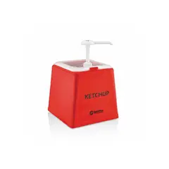 GASTROPLAST - DISPENSADOR DE KETCHUP SET ROJO