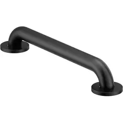 KUANGYE - Barra de seguridad para baño 30 cm negro mate