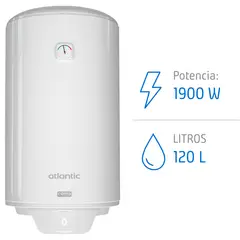 ATLANTIC - Termo Eléctrico Opro + 120 litros