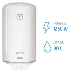 ATLANTIC - Termo Eléctrico Steatite 80 litros