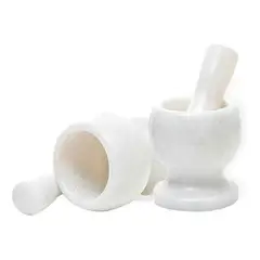 GENERICO - Mortero Mármol Para Tu Cocina Triturador de ajo y Consimentos