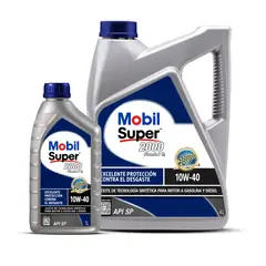 MOBIL - PACK SUPER 2000 FORMULA P X1 10W-40, 5 LT