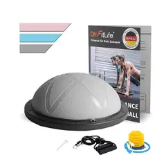 GENERICO - Balon Bosu Gym Pelota Yoga Resistencia 64cm