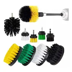 LISM - Cepillos De Limpieza Para Taladro Set X10 Auto Hogar Tapiz 295071
