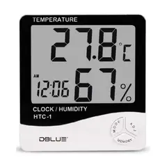DBLUE - Reloj digital Termohigrometro Humedad