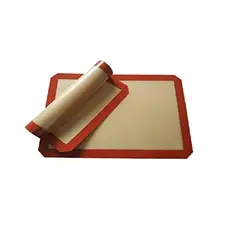 GENERICO - Lámina De Silicona Para Horno Antiadherente Repostería Cafe