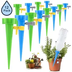 KUANGYE - 12 X Estacas Riego Por Goteo Cultivo Plantas Ecológico
