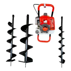 ALTERNATIVE - Barreno Ahoyador 63cc + 3 Brocas - Profesional Japon
