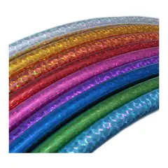 ARTIDIX - Hula Hula aro metalizado morado 72 cm PA-K2E3