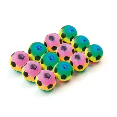 GENERICO - Pack 12x Mini Pelota Anti Stress - Futbol