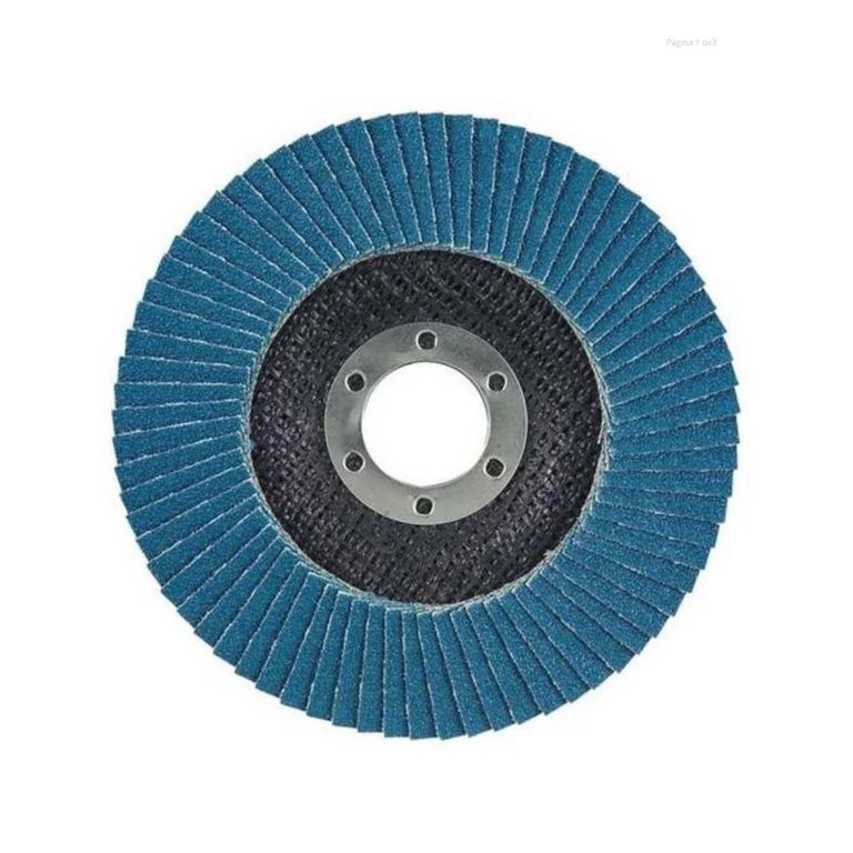 Disco Traslapado 115 Gr80 Zircon - D-27458 Metal/inox