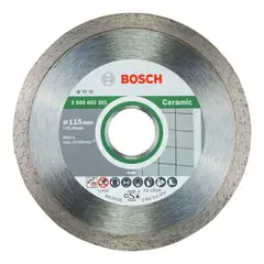 BOSCH - DISCO DE CORTE DE DIAMANTE STANDARD FOR CERAMIC 115MM