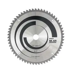 BOSCH - Disco Sierra Multimaterial 12" 60 dientes