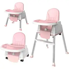 ACTUAL - Silla De Alimentación Para Bebés Portátil Ajustable 3 en 1