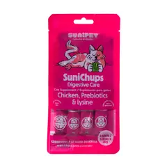 SUNIPET - SuniChups Snack Digestive Care Para Gato 4 Tubos