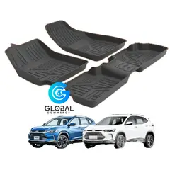 GENERICO - Set Cubre Pisos Calce Perfecto Chevrolet Tracker - 3 Piezas
