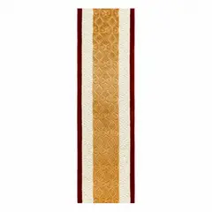 MROTTO - Alfombra Pasillo Marron 70 cm x 3 metros ANTIDESLIZANTE Sin Overlock