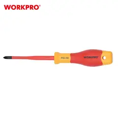 WORKPRO - DESTORNILLADOR PHILLIPS AISLADO PH3X150MM