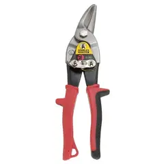 STANLEY - TIJERA CORTALATAS AVIACION ROJA IZQ