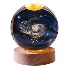 GENERICO - Lámpara 3d Cristal Escritorio Adorno Decoración Mesa