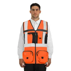 ALASKA - Chaleco Geologo Xpert Hombre Naranjo
