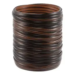 DEKANO - Material Tejido De Ratán Sintético Plano Con Degradado 50mts