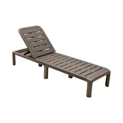 RIMAX - Reposera Piscina Terraza Plastica Plegable Reclinable
