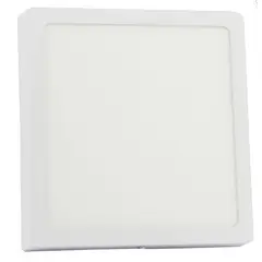 OEM - FOCO LED PANEL 18 WATT SOBREPUESTO CUADRADO LUZ FRIA EN CAJA