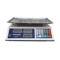 PHILCO - Balanza Pesa Digital Comercial Recargable Hasta 40Kg