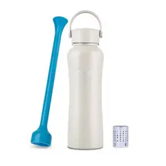 Dyln - Botella Térmica 21oz 621ml Perla - Alcaliniza el Agua