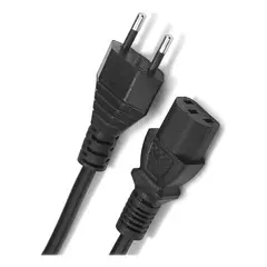 IRM - Cable para pc y monitor enchufe c13 1.5 metros