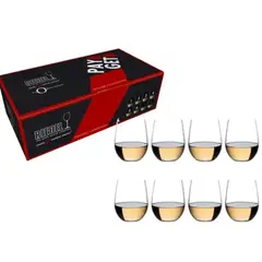RIEDEL - 'O' SET 8 COPAS VIOGNER/CHARDONNAY