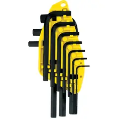 STANLEY - Set 10 llaves Allen Hexagonales 69-254