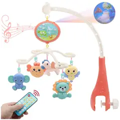 GENERICO - Movil Zoologico Para Bebe Con Imagen y Sonido