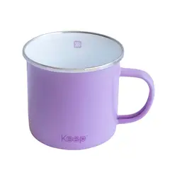 KEEP - MUG METALICO 16OZ MORADO