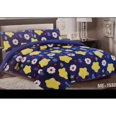 GENERICO - PLUMON PLUSH CON CHIPORRO AZUL FLOR 1.5 PLAZA