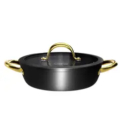 WENS - Bateria Cocina Golden Series 7 Piezas Aluminio Forjado