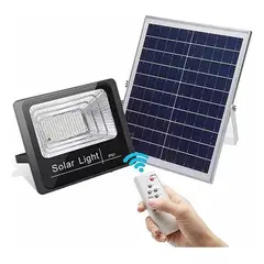 TASBEL - Foco Solar Inteligente 200w 360 Led Control Remoto Ip66