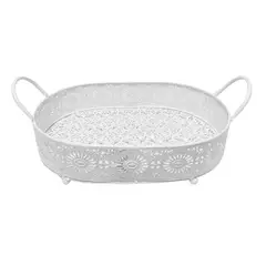 BRIC - Bandeja decorativa blanca