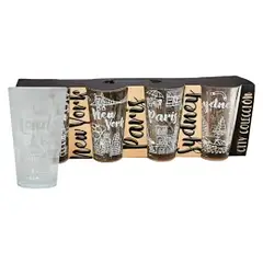 GLASSO - SET 4 VASOS CITY COLLECTION