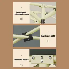 EDWINAYY - Catre Cama Campa?a Camping Plegable Portátil Sencilla Ligera