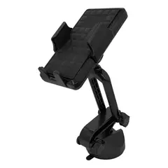GEN - Soporte Celular Brazo Ventosa de Parabrisa Auto Mesa Vidrio - Negro