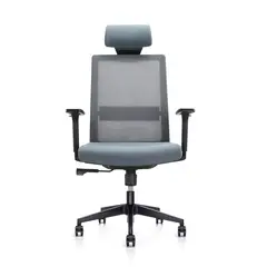 MODERNISMO - Silla Ejecutiva Premium de oficina Benessere color gris